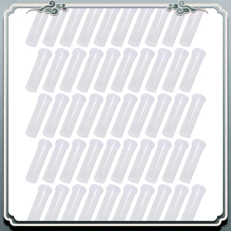 AC76-50Pcs أنابيب الأزهار لأنابيب مياه الحليب للزهور أنابيب المياه الأزهار لقطع الحليب أنابيب الأزهار للزهرة