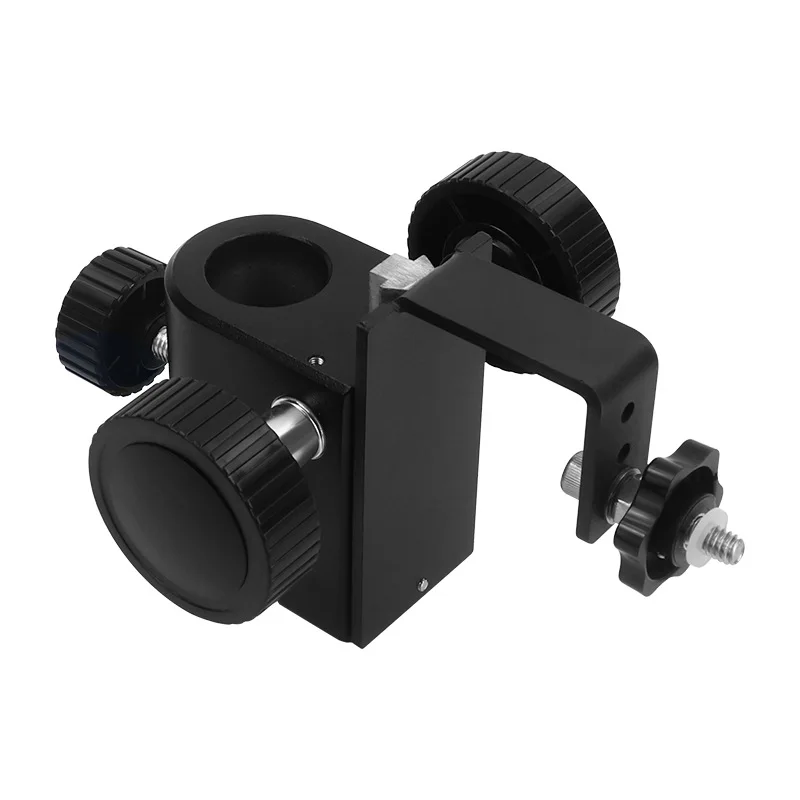 Microscope fine-tuning bracket industrial camera CCD test installation fixed seat up and down mobile station M3/M6 hole