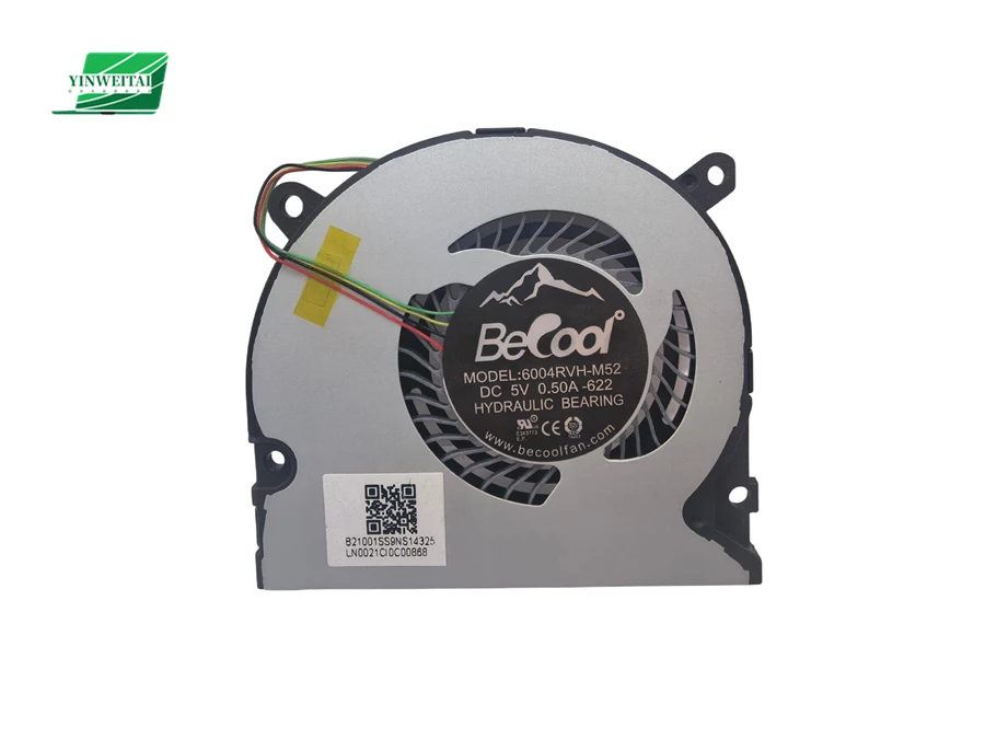 6004RVH 6504 Wentylator CPU do laptopa MEDION AKOYA 40070062 DC5V 6004RVH-52 6004RVH-M55 6004RVH-M58 6004RVH-M51-598 — zdjęcie produktu 4