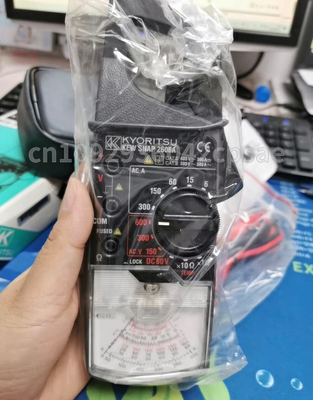 KYORITSU 2608A Meteran Klem AC Analog MAX AC300A