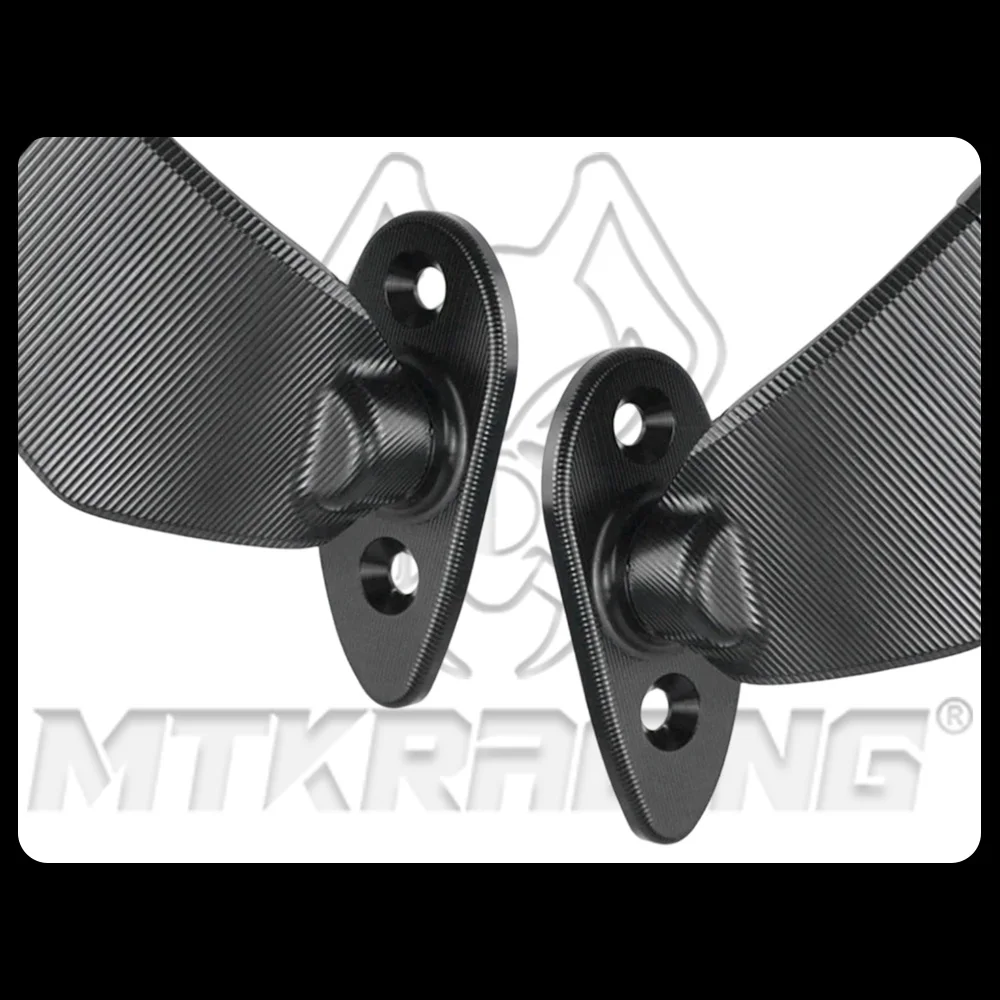 For HONDA CBR 1000RR 2008-2017 Motorcycle Wing Mirrors Adjustable Rotating Rearview Side Mirror