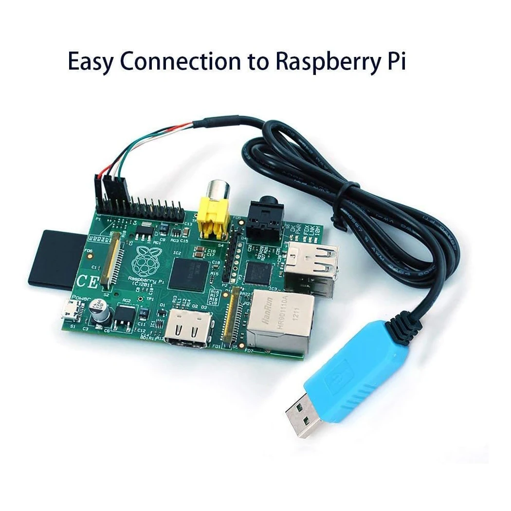 PL2303TA تحميل كابل USB إلى TTL كابل تسلسلي RS232 وحدة ترقية وحدة USB إلى المنفذ التسلسلي تحميل كابل لراسبيري بي