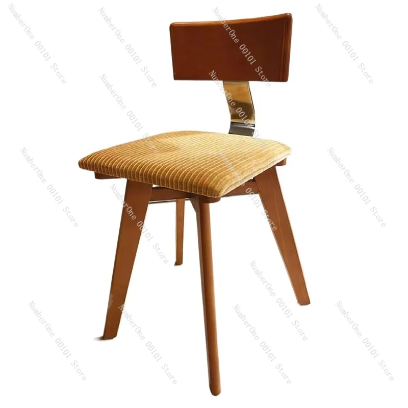 

Vanity Accent Chair Nordic Modern Wooden Kitchen Dining Chairs Salon Modern Nordic Articulos Para El Hogar Kitchen Furniture