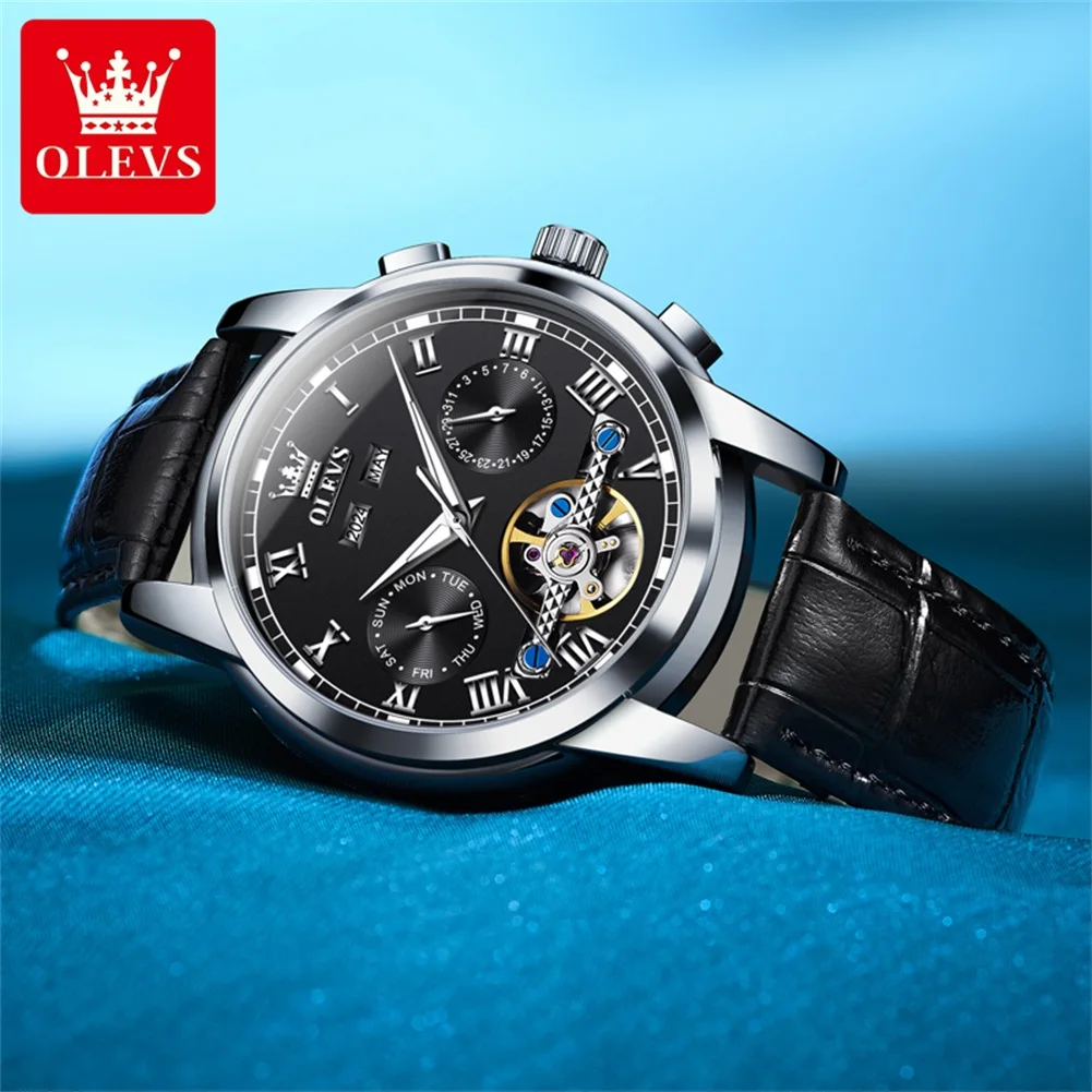 olevs-6607-automatic-watch-for-men-multi-function-hollow-flywheel-design-calendar-waterproof-luminous-business-men's-watch