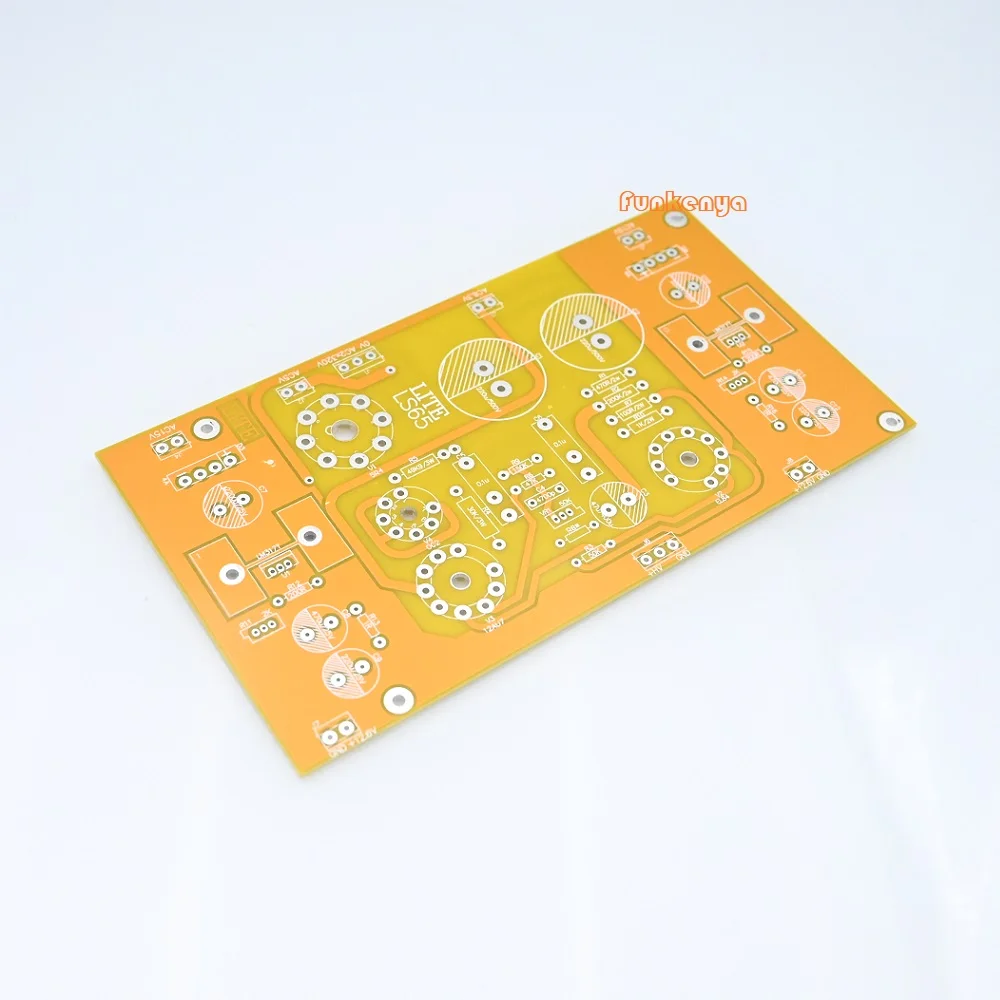 

DIY пустая плата 12AU7 Preamp усилитель PCB LS65