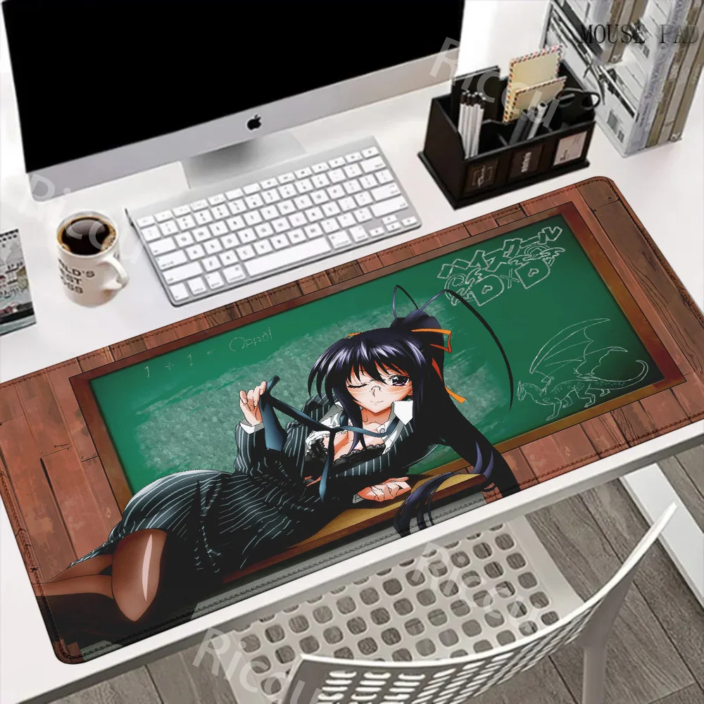 

High School D×D Large Mouse Pad XXL Game Professional Non-Slip Computer Mouse Mat 900x400mm Gaming Mousepad Gamer Keyboard Mat