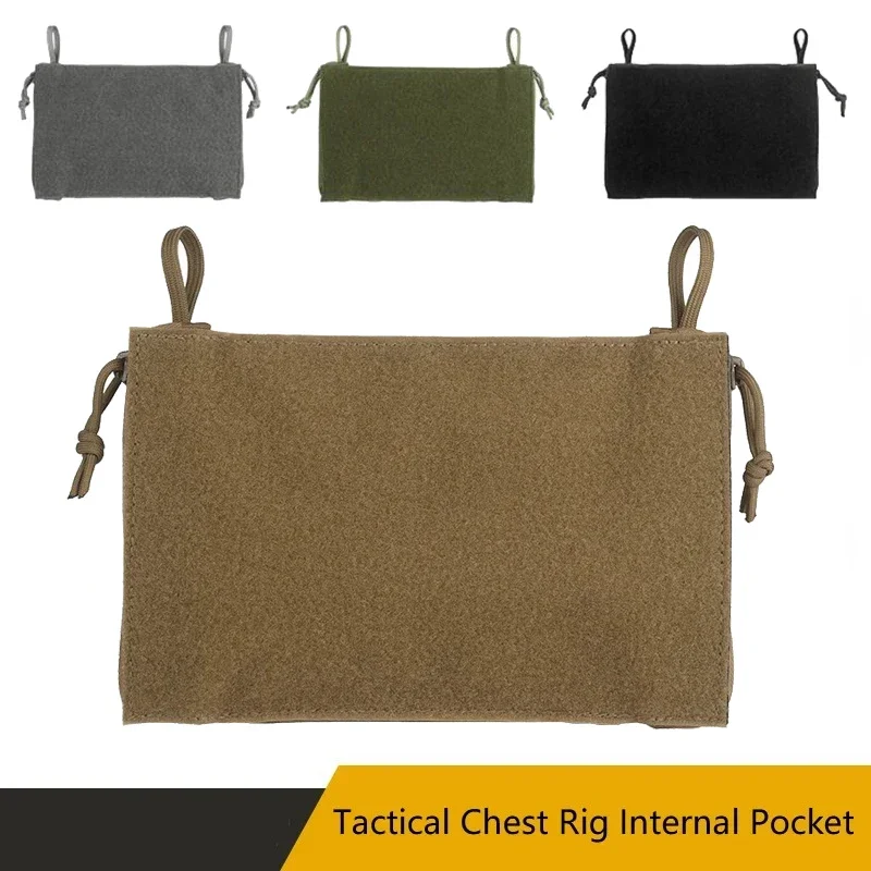 

Tactical Chest Rig Gear Burrito Bag MK4 MKV Micro Fight Plate Carrier Internal Pocket Tactical Hunting Airsoft Accessories