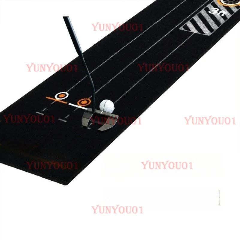 

Indoor Golf Practice Blanket Three-Pitch Putting Practice Rug Office Home Practitioner