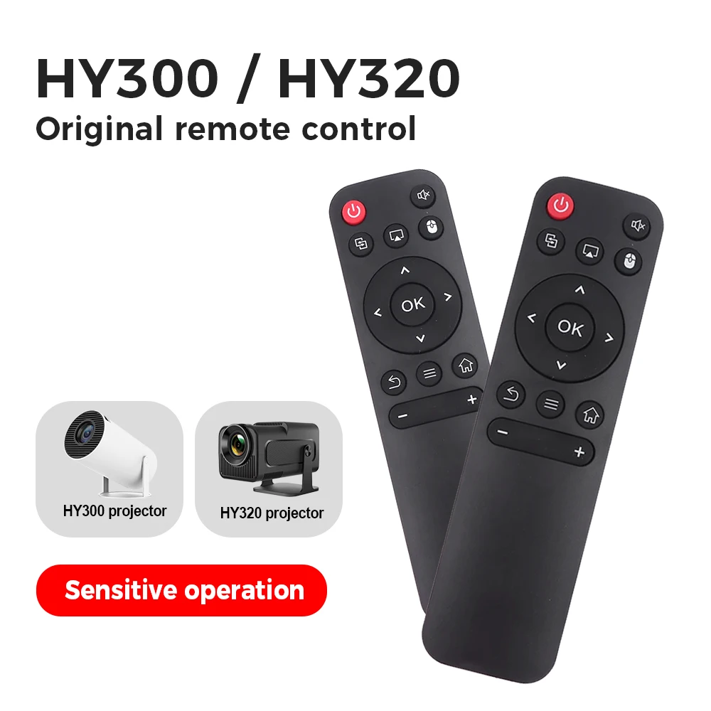 Original Remote Control for HY300/HY320/HY300 PRO Projector Replacement Smart Remote Control for all HY300 Series