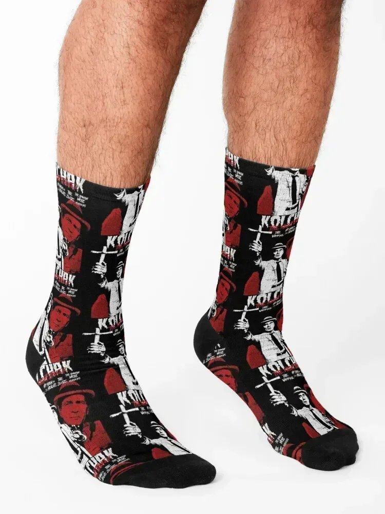 Kolchak - The tv Night Stalker Socks Climbing warm winter japanese fashion Heating sock Socks Ladies Men's