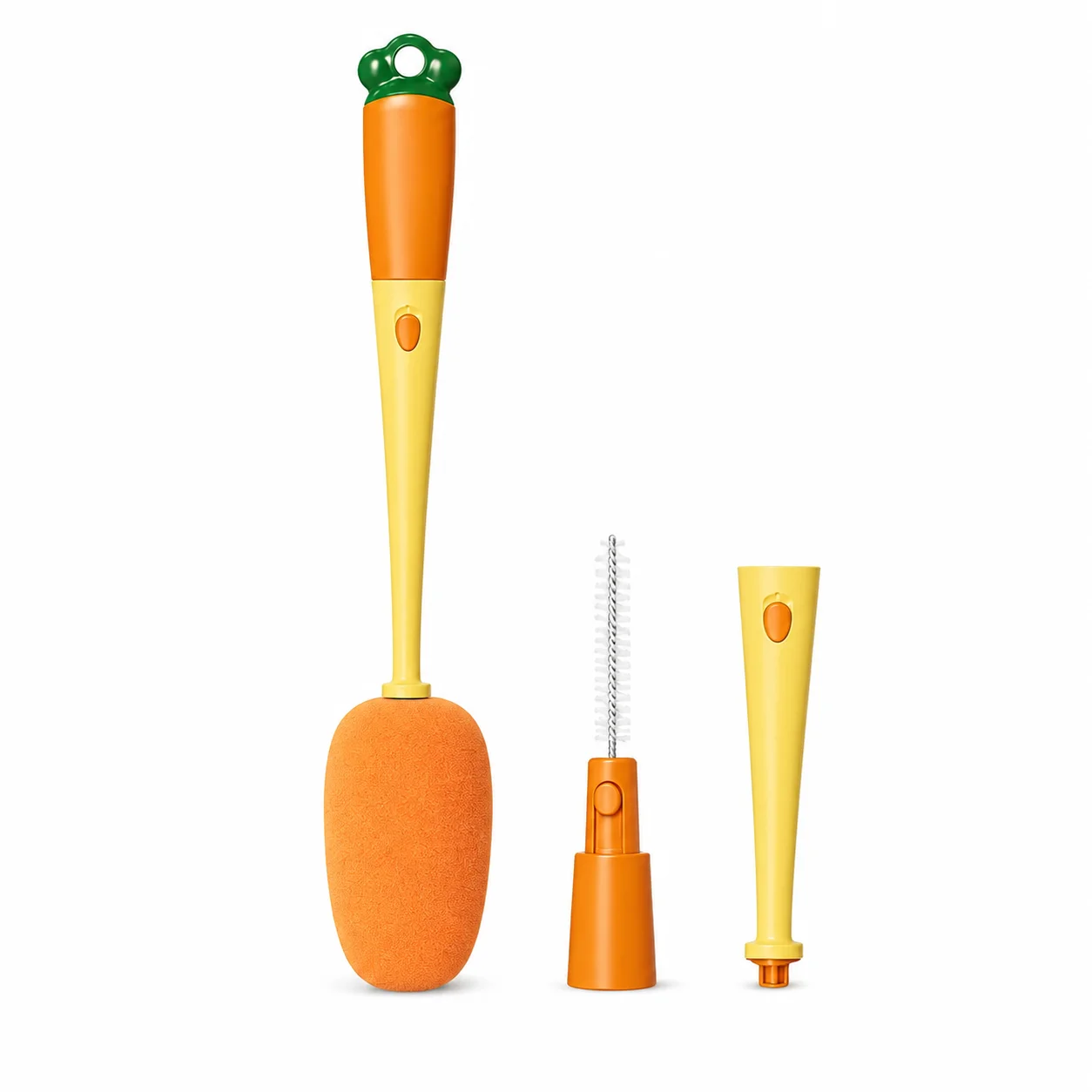 Cup Brush Set Long Handle Bottle Cleaner Sponge Scrubber for Thermos Water Bottles