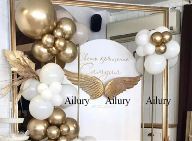 Golden Angel Wings Set,Do Old Iron Indoor Window Pendant,Xmas Decoration,Home Hanging Wall Art Decor.Festival Party