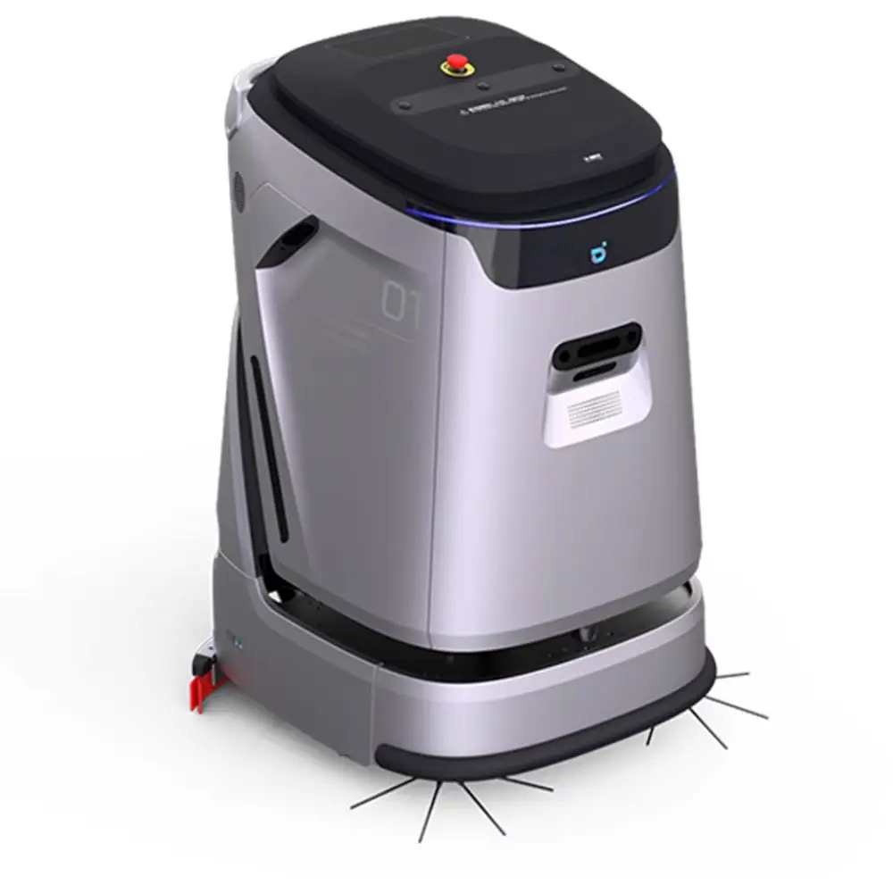 MiCity Autonomous Industrial Cleaning Robot Floor Scrubber Sweepping Commercial Cleaning Robots for Supermarkets with 2000m/h