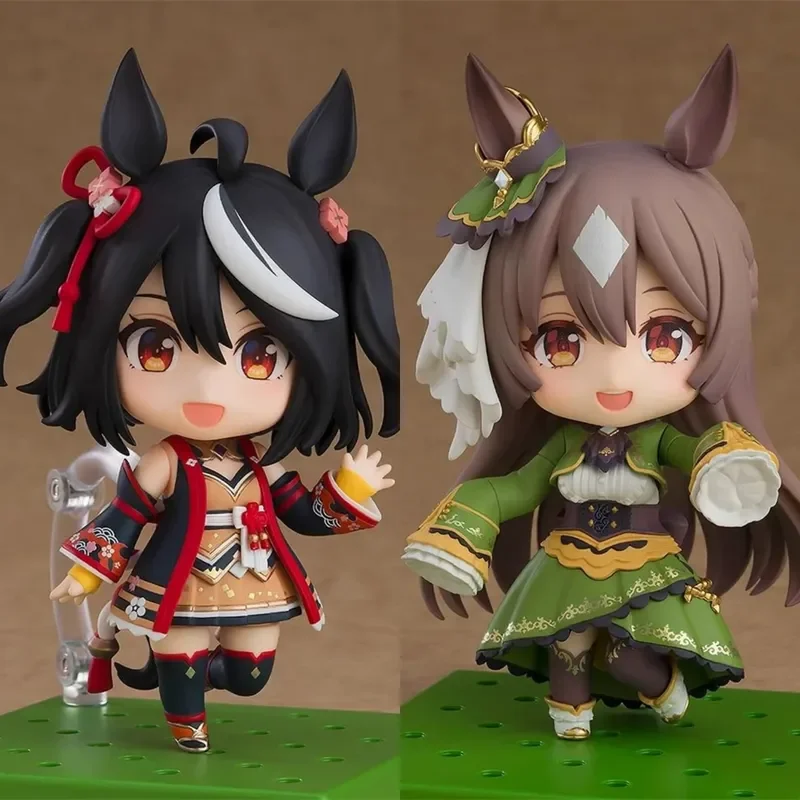 Nendoroid Uma Musume Pretty Derby Kitasan Black Satono Diamond Q Style Anime Figure Decor Collectible Model Gift For Anime Fans
