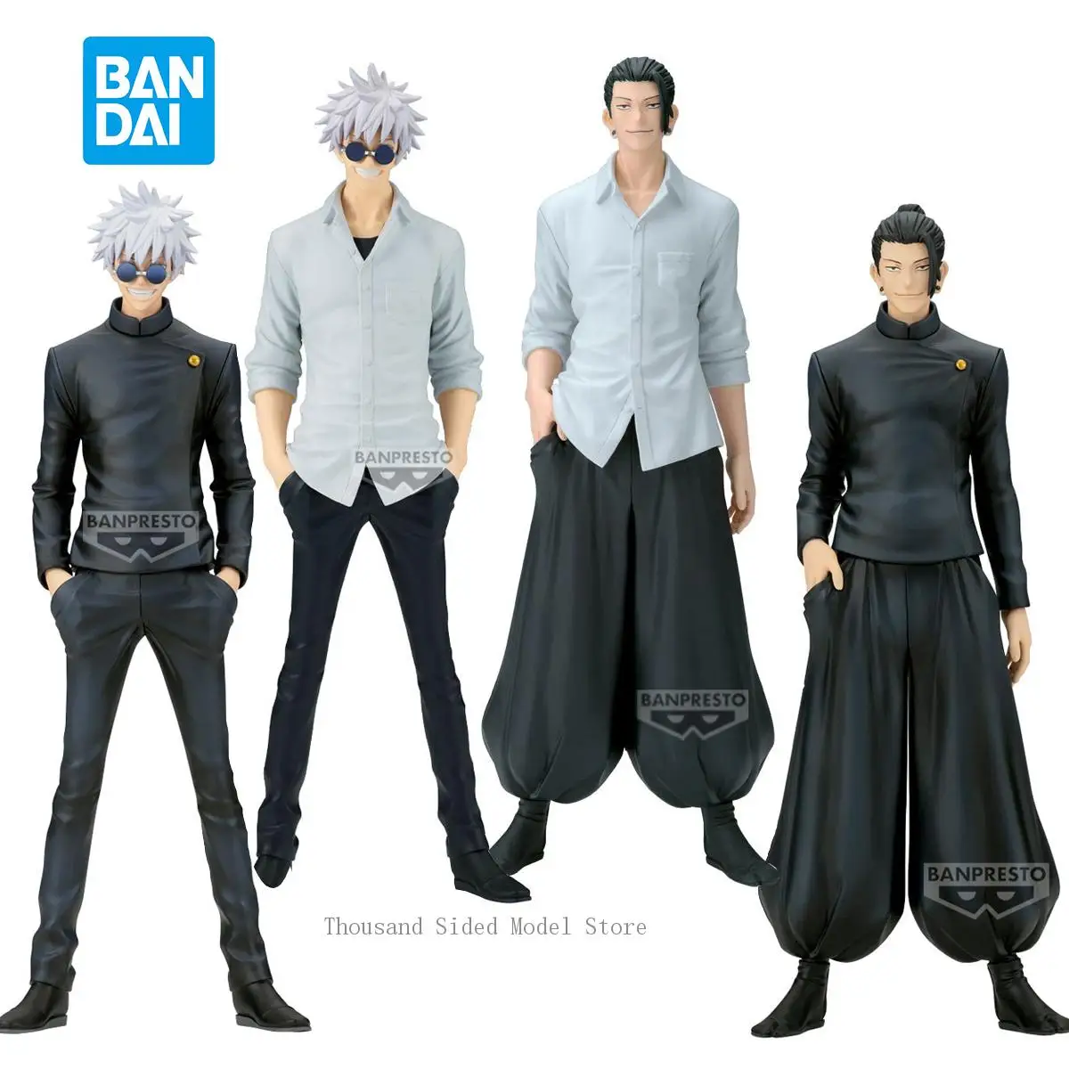 ในสต็อกOriginal Banpresto Jujutsu Kaisen Gojo Satoru Geto Suguru KING OF ARTIST 22Cm Acchionรูปอะนิเมะของเล่นสะสม