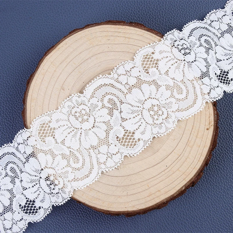 Encaje Floral Blanco de 2.36 P - Home Textiles And Decor reseña y precio