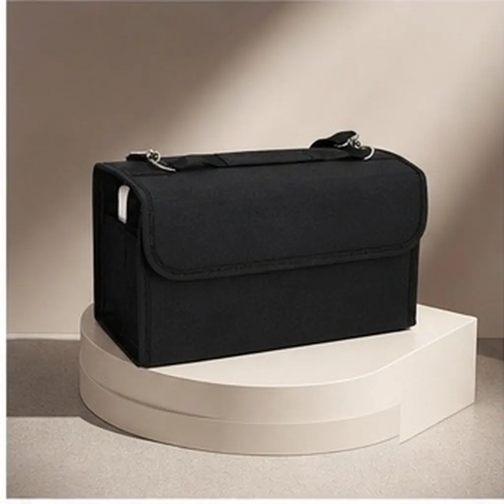 80 Slot Marker Storage Case Heavy Duty Nylon Compartment Shoulder Strap Elastic Ring Sleeve Table Easel Countertop