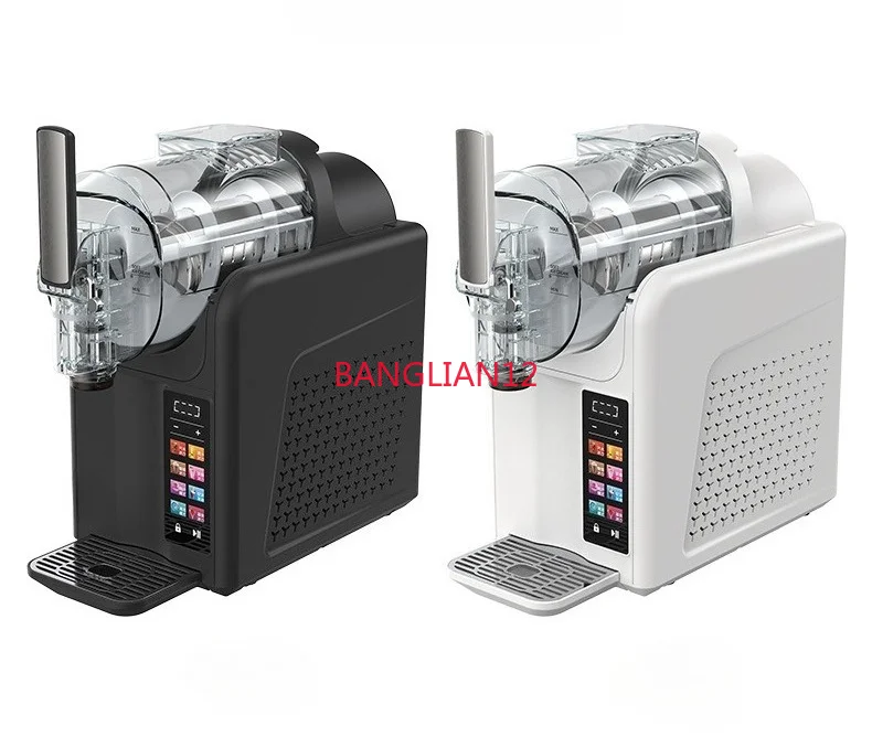 110V 220V household snow melt machine, small commercial ice cream cooler, fully automatic smoothie making