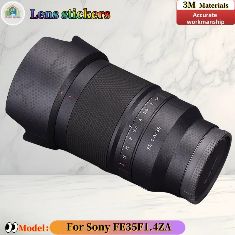 

For Sony FE35 F1.4ZA Camera lens sticker, DIY skin, Precision tailoring wear-resistant protective film