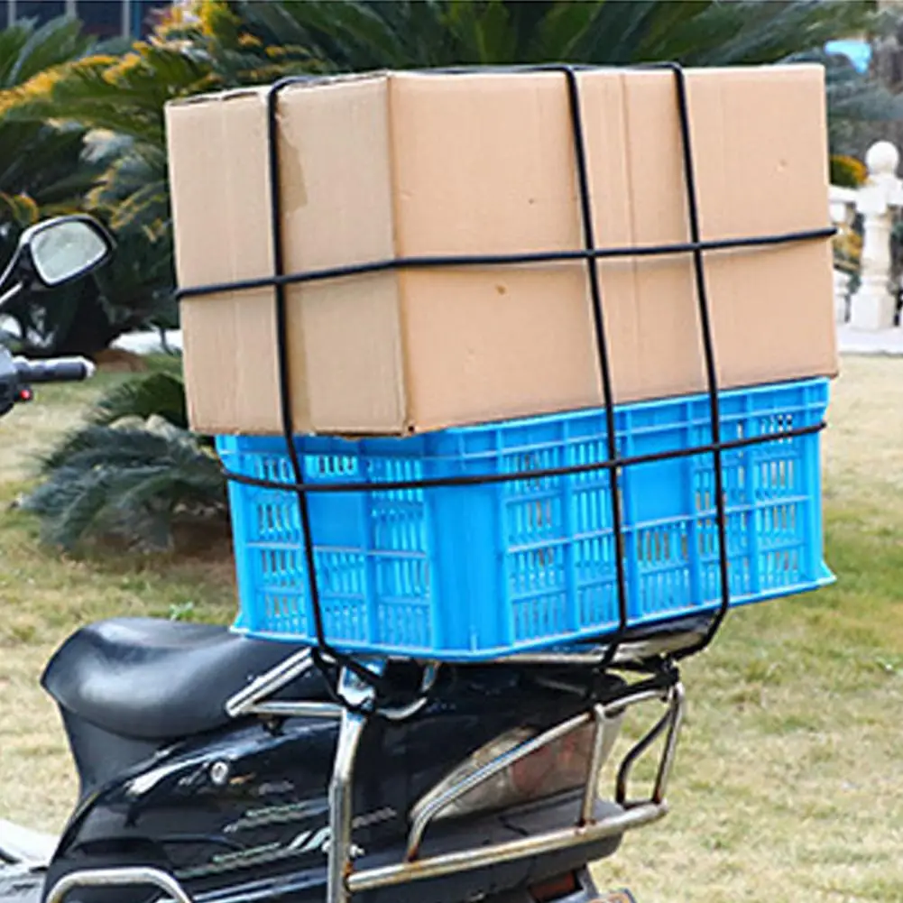 Elastic Cargo Straps Heavy Duty Bungee Cords Heavy-duty Bungee Cords with Carabiner Hooks Outdoor Elastic Straps for Securing