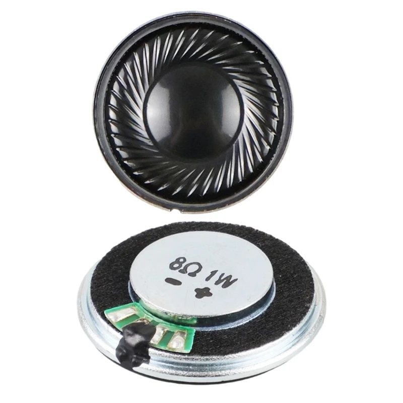 1W 28mm Speakers Diameter 8Ohm Internal Small Magnet Speakers Loudspeaker Set For Auditory Projects 2PCS Drop Shipping