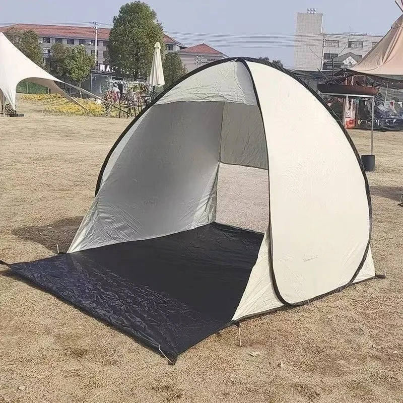 Outdoor tent beach lawn one second quick open waterproof sunscreen leisure field camping automatic fast folding sunshade