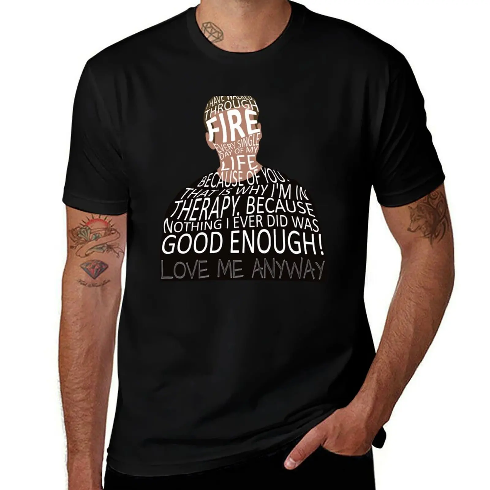 Love Me Anyway T-Shirt Sporty Casual Quick Dry T-Shirt