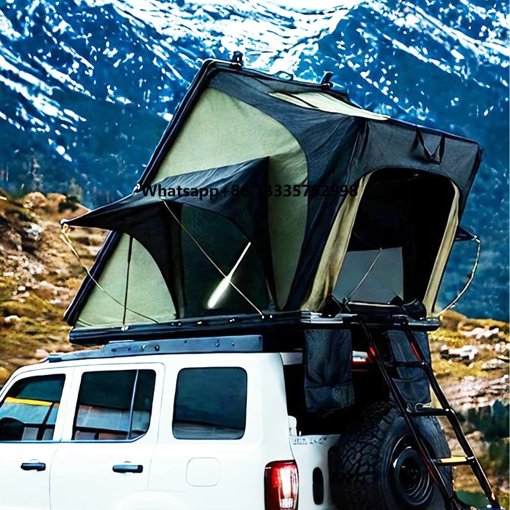 

HOTO Luxury Car Rooftop Tent Outdoor Camping Equipment Automatic 4x4 Pop up Roof Top Tent for Cars/van