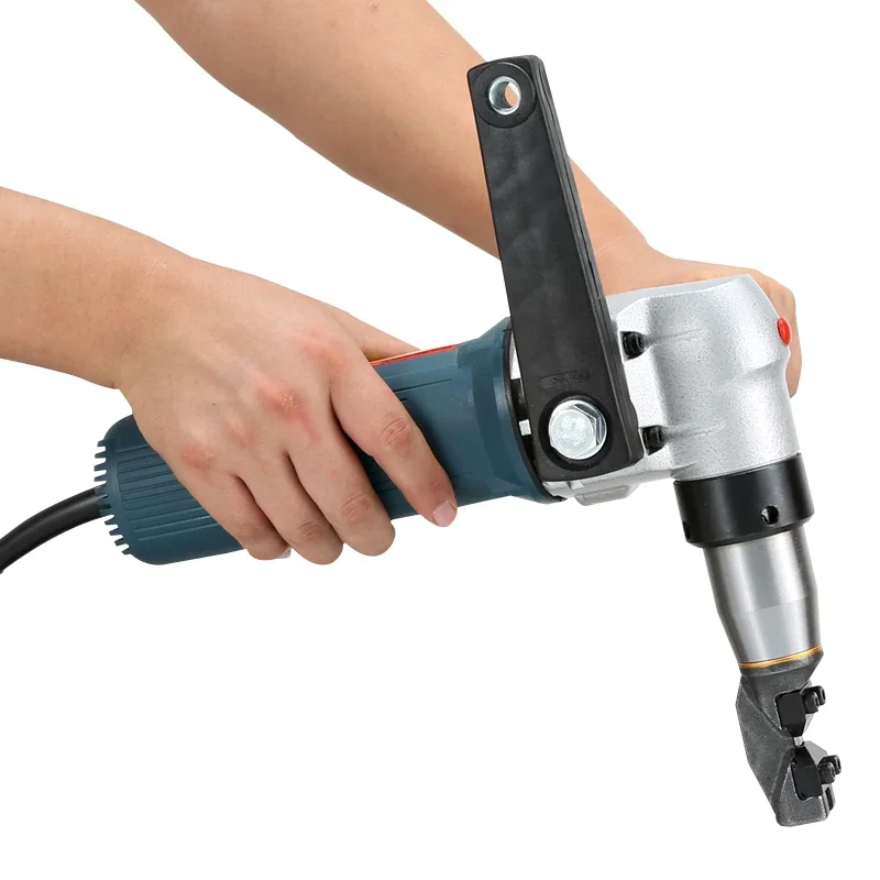 5050 Electric Punching Shear Sheet Metal Cutter Cut Stainless Steel Sheet Metal Curve Cutter Electric Punching YT-200E