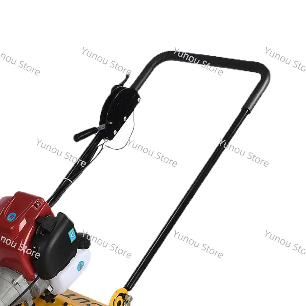 Lawn Mower Hand-push Lawnmower Grass Cutter Weeder for Mowing Multi-purpose Agricultural Brush Cutter Reel Mowers Gasoline