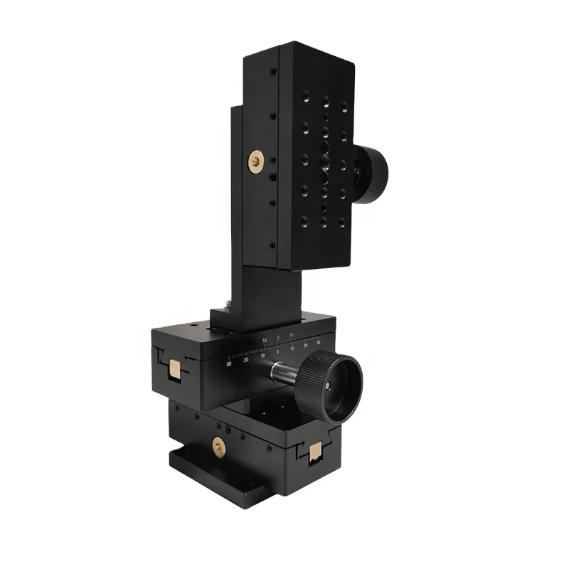 C&K 40*90mm JD4-49P Aluminum Manual Vertical Translation Travel Portable Optical Instrument Dovetail Stage 1 Year Warranty