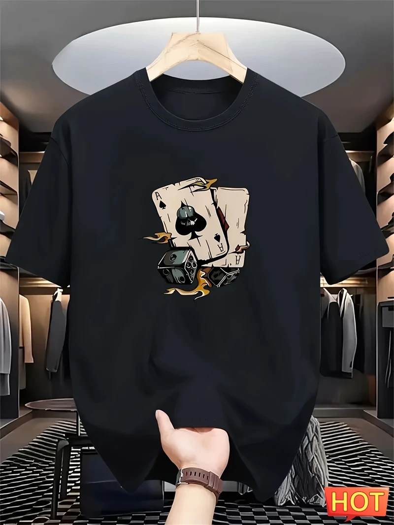 camisetas-masculinas-com-estampa-grafica-de-dados-de-poquer-modernas-de-manga-curta-com-estampa-3d-estilo-streetwear-oversized