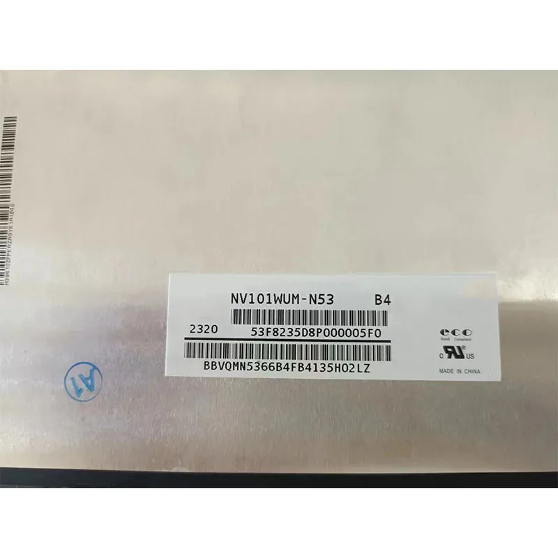 10.1 inch TV101WUM-NL6 Touch Screen Assembly For Lenovo Chromebook CT-X636F