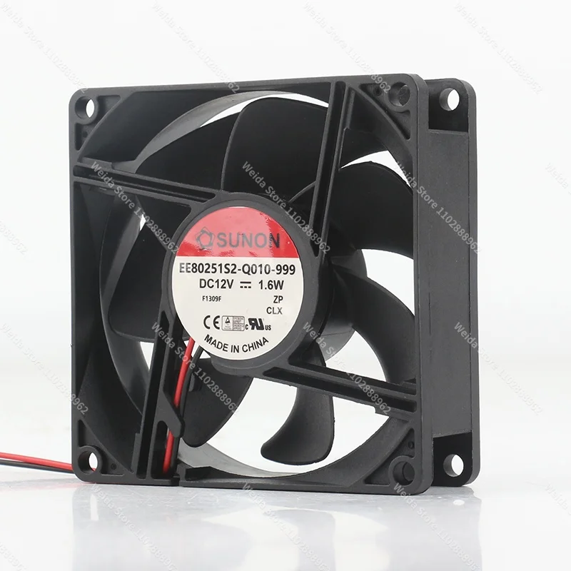 Jianzhun SUNON EE80251S2-Q010-999 8025 80X80X25MM 8CM  5V 24V 48V DC12V 1.6W Computer Case Fan