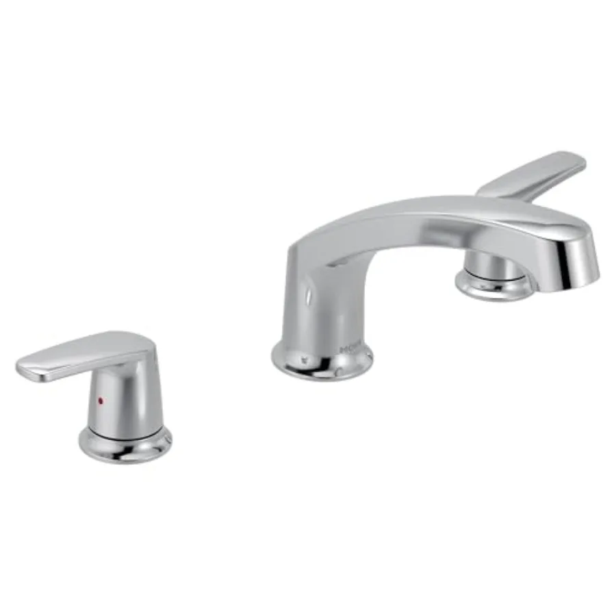 

Chateau Chrome Two-Handle Low ARC Roman TUB Faucet