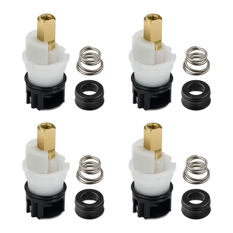 A32Z-4Set RP25513 Faucet Stem Replacement For Delta Two Handle Faucet Repair Kit Includes RP24096 Cartridge RP4993 Seat