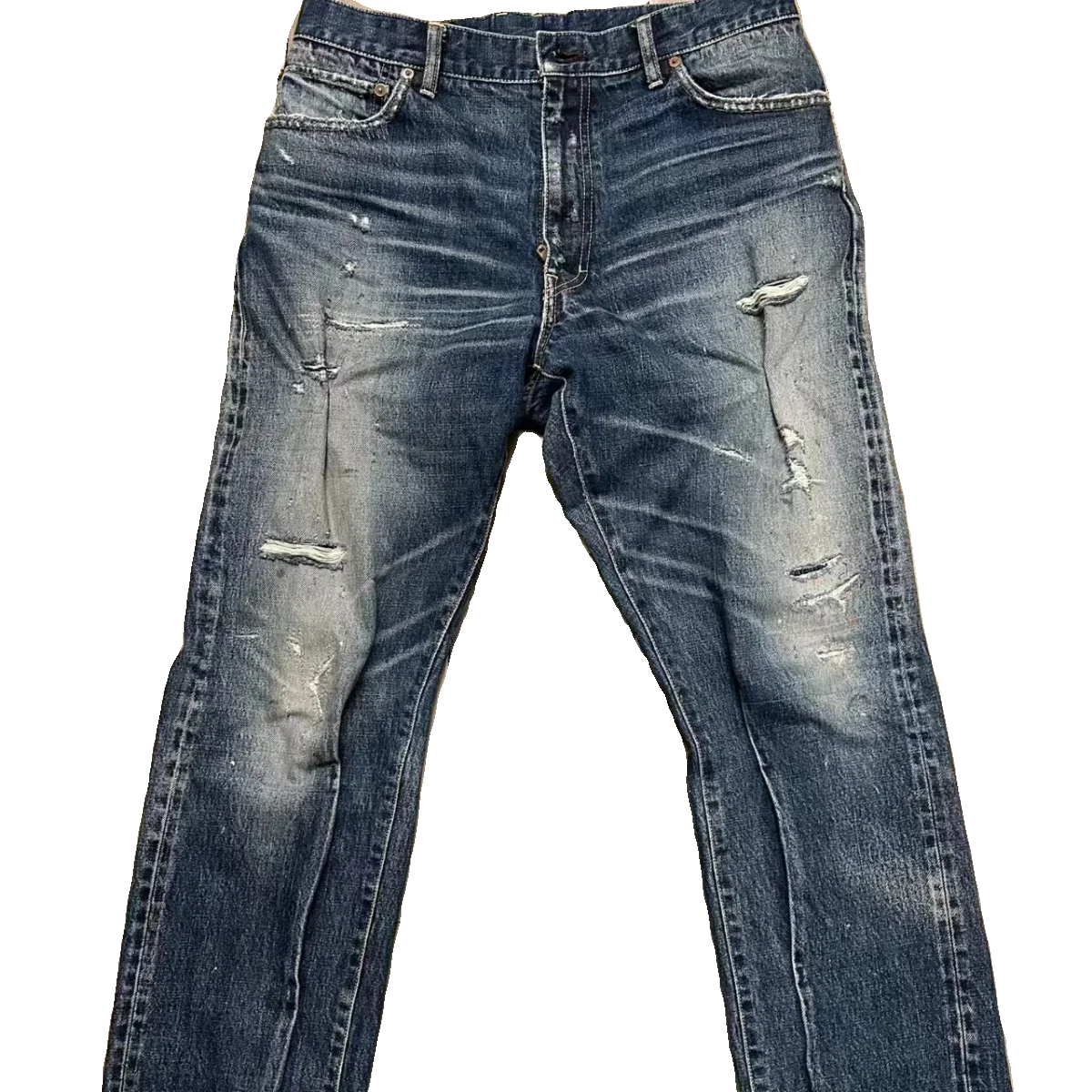 

Новые джинсы VISVIM JOURNEYMAN PANTS 2-го поколения 2026 года, коллекция 22SS, с эффектом потертости