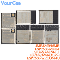 5pcs/1pc ESP32 ESP32-S3-WROOM-1 ESP32-S3-WROOM-1U ESP32-S3-MINI ESP32-S3-MINI-1U Dual Core 4MB 8MB 16MB MCU WiFi Wireless Module