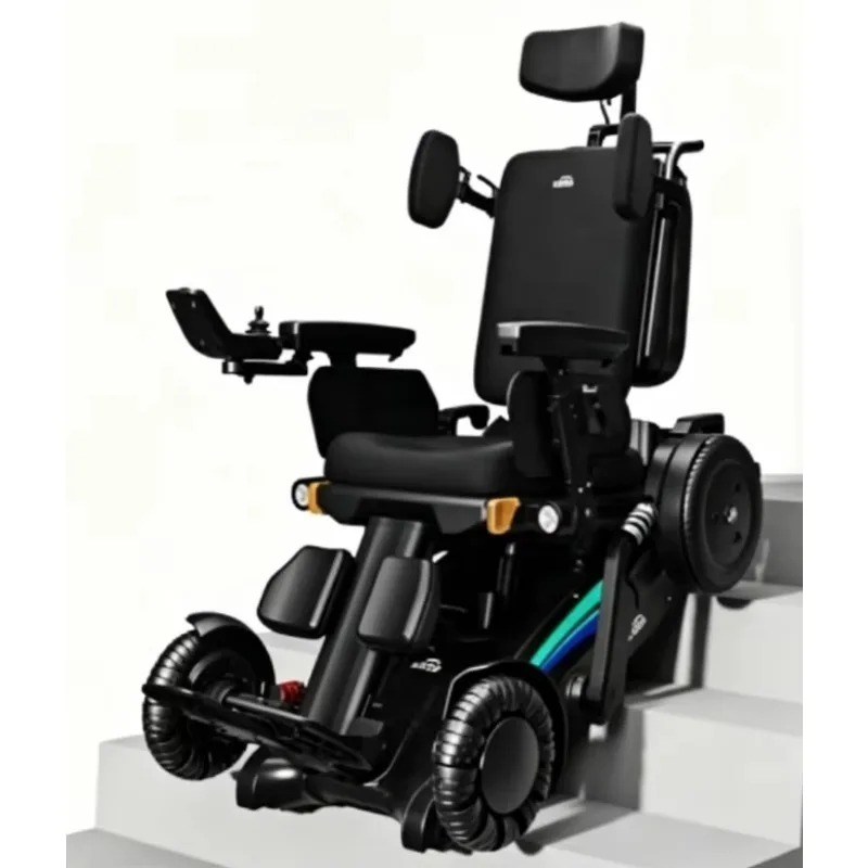 Handicapped Wheelchair Ground/Climbing Stair Climbing Wheelchair Electric Rehabilitation Therapy Wheelchair Lift
