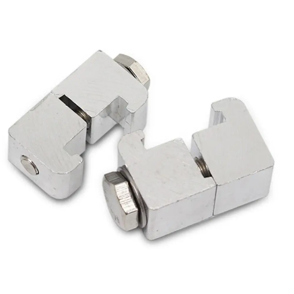 1Pcs M8 M10 M12 ISO Vacuum Flange Clamp Aluminum Alloy Stainless Steel Bolt C-Type Caliper Clamp Smooth Surface High Hardness