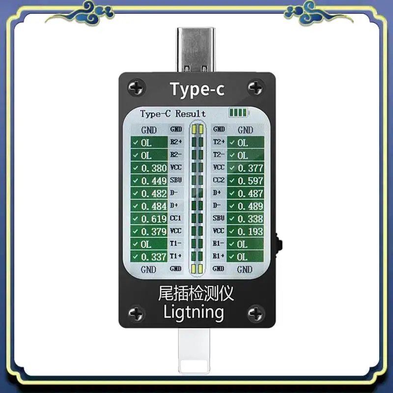 

A86P-Usb Charging V68 Full Range Of Automatic Tail Plug Android Type-C/For Interface Device Tail Plug Detection Tool