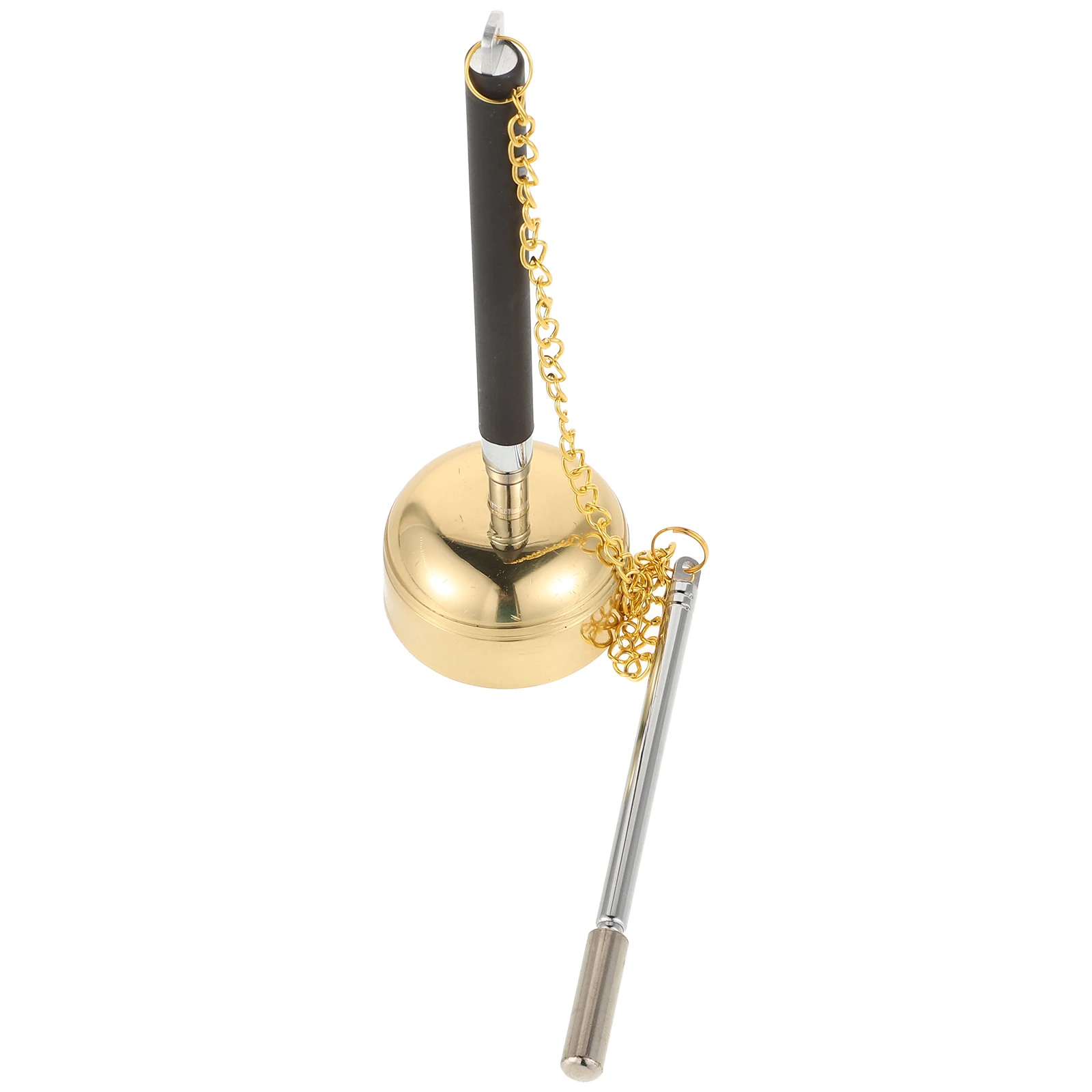 

Copper Craft Percussion Instrument Temple Gong Classical Traditional Harmonious Sound Sturdy Durable Smooth Texture Comfortable