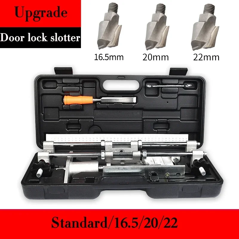 Solid Wood Door Lock Slotting Machine Hole Opener Set Carpentry Digging Installation Tools Unlock Special Artifact