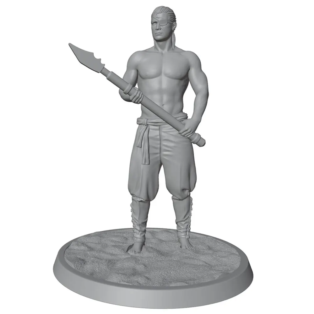 Figura de resina sin pintar marinero pirata para gatos y perros - imagen 4