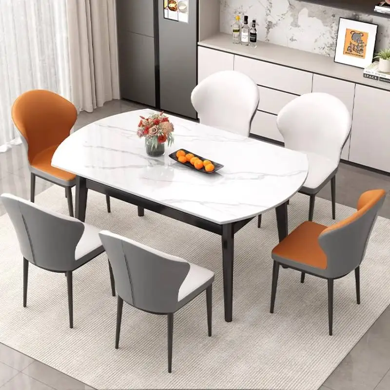 

Restaurant Marble Dining Tables White Folding White Center Kitchen Dining Tables Oval Modern Luxury Mesas De Comedor Furniture