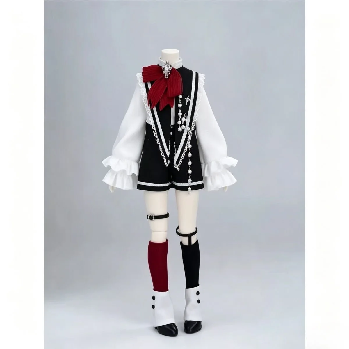 （customization 30day）BJD doll clothes suitable for  azone ob22 ob24 size  skirt clothing set doll accessories (4 points)