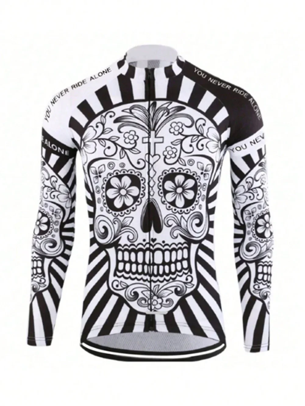 

Men's Cycling Jersey Long Sleeve Bicycle Clothing Bike Jersey Windproof Race Fit Lightweight