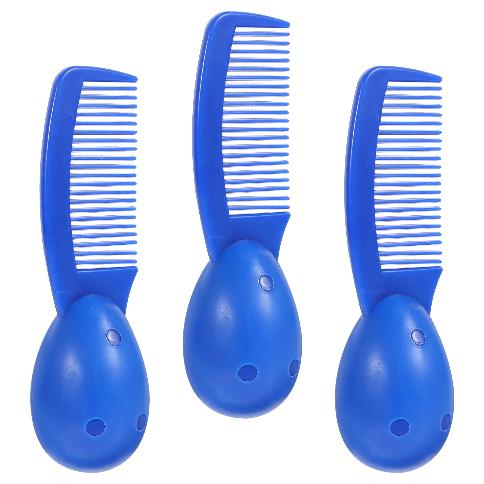 3 قطع أمشاط سجن صغيرة محمولة لفك تشابك الشعر للرجال والنساء مرافق تصحيحية آمنة وخفيفة الوزن وسهلة الاستخدام #3