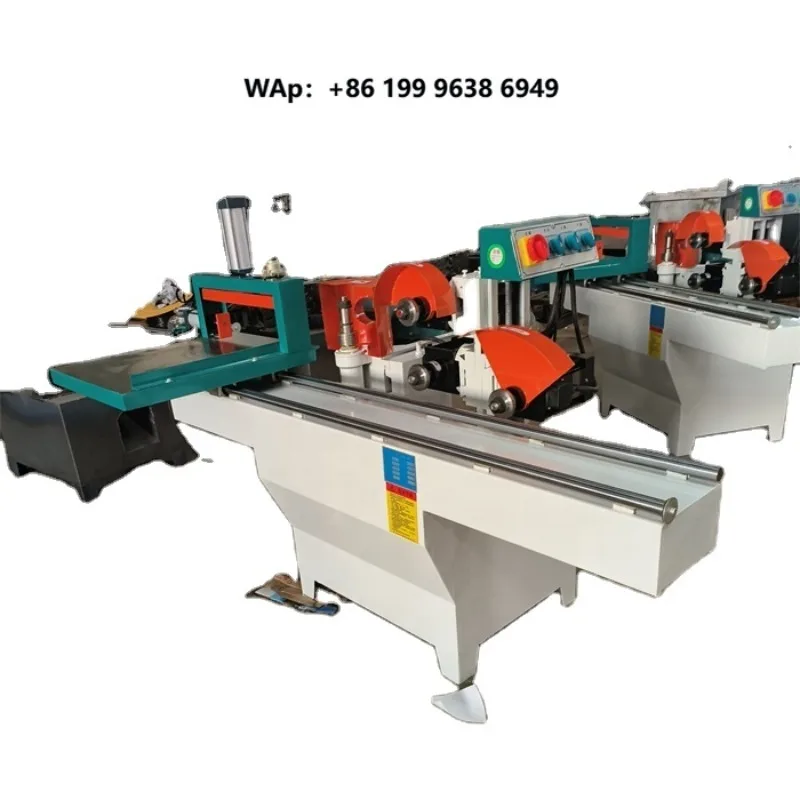 Woodworking Wood Board Manual 5 Saw Blades Edge Tenon Tenoning Tenoner Making Cutting Machine for Sale CE
