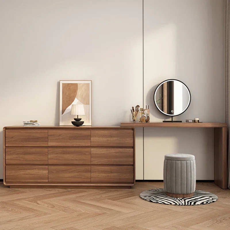 

Makeup Bedroom Vanity Table Luxury Desk Modern Cabinet Mid Century Dressing Table Corner European Penteadeira Home Furniture